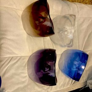 Comfortable stylish face shields. Variety of colors! For both men and women!